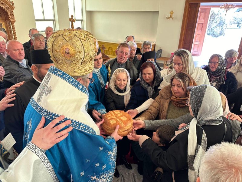 ПРАЗНИК УСПЕЊЕ ПРЕСВЕТЕ БОГОРОДИЦЕ И СЛАВА СКСС СВЕЧАНО ПРОСЛАВЉЕНА У МАНАСТИРУ СВЕТОГА САВЕ НОВИ КАЛЕНИЋ