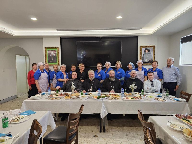 CIRCLE OF SERBIAN SISTERS AT ST GEORGE SERBIAN ORTHODOX CATHEDRAL IN CABRAMATA CELEBRATED THEIR PATRONAL FEAST DAY THE PROTECTION OF OUR MOST HOLY LADY THE THEOTOKOS AND EVER-VIRGIN MARY