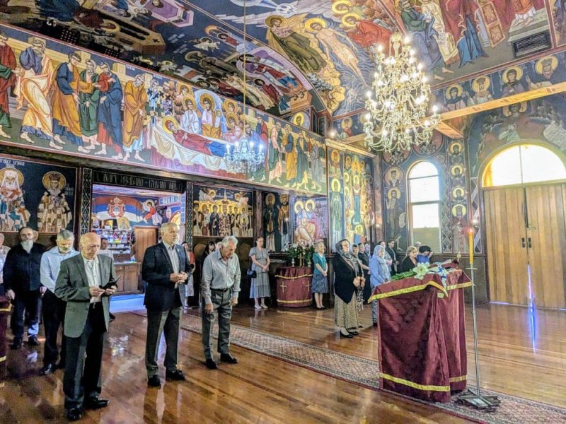 ПРАЗНИК СВЕТОГ ВЕЛИКОМУЧЕНИКА ДИМИТРИЈА СОЛУНСКОГ У ХРАМУ СВЕТОГ ВЕЛИКОМУЧЕНИКА ГЕОРГИЈА У КАБРАМАТИ